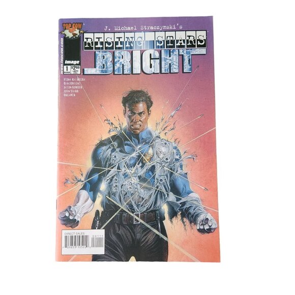 Image Rising Stars Bright #1 2003 Comic Book Collector Bagged Boarded - Picture 1 of 2